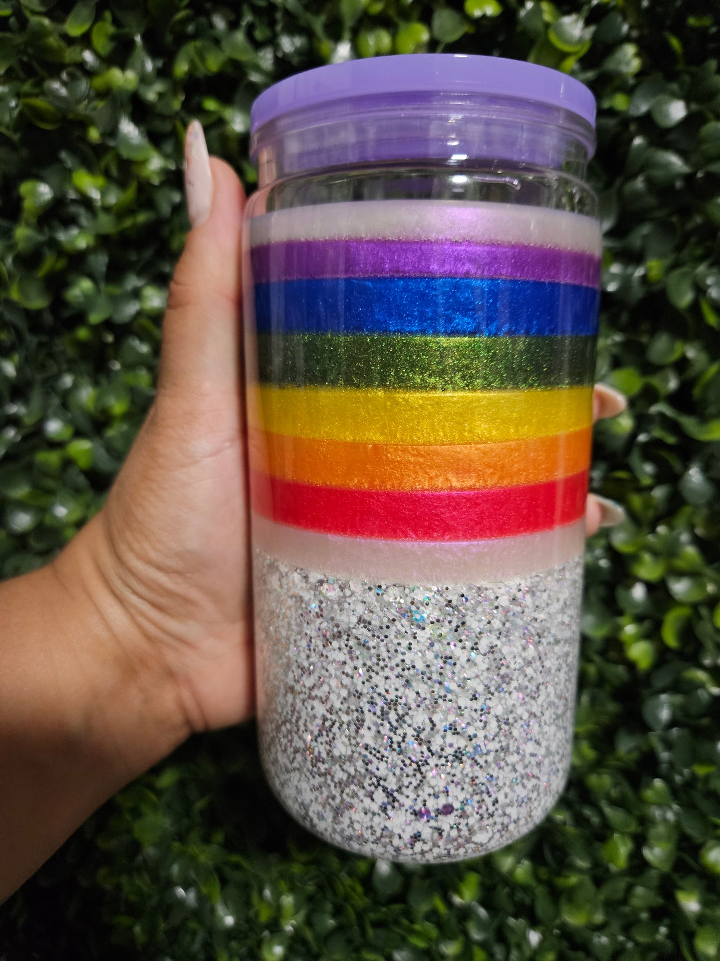 Pride Month Snow Globe Tumbler