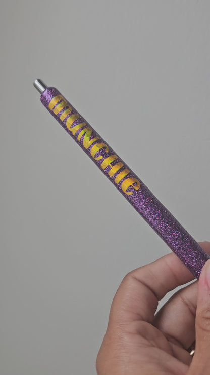 Custom Glitter Gel Pen